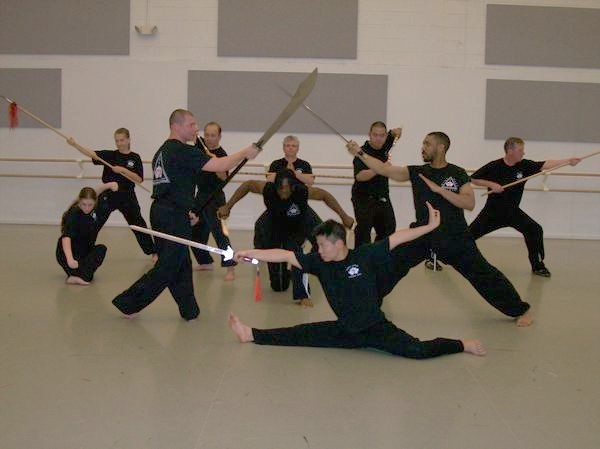 Dark Lotus Martial Arts class